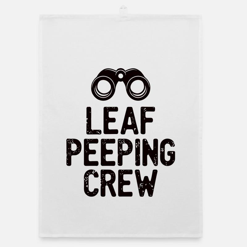 Citation de Leaf Peeping Crew Torchon bio