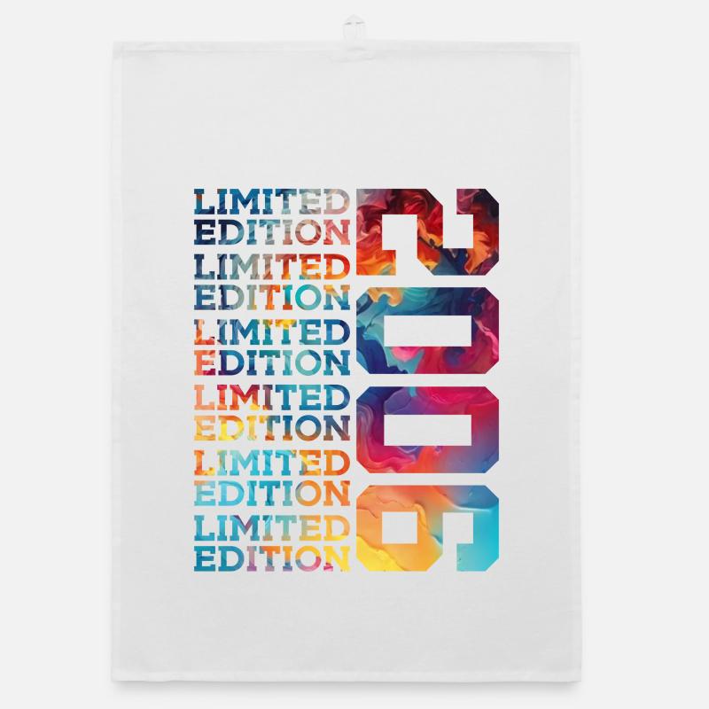 ÉDITION LIMITÉE 2006 20 ANS 20E ANNIVERSAIRE Torchon bio