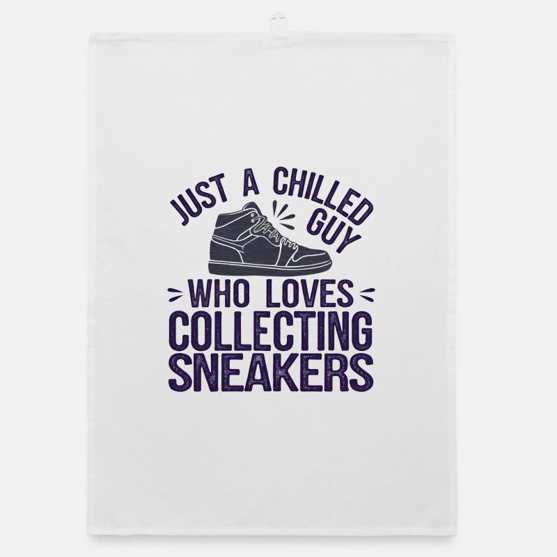 Imprimé collector de baskets décontractées Torchon bio