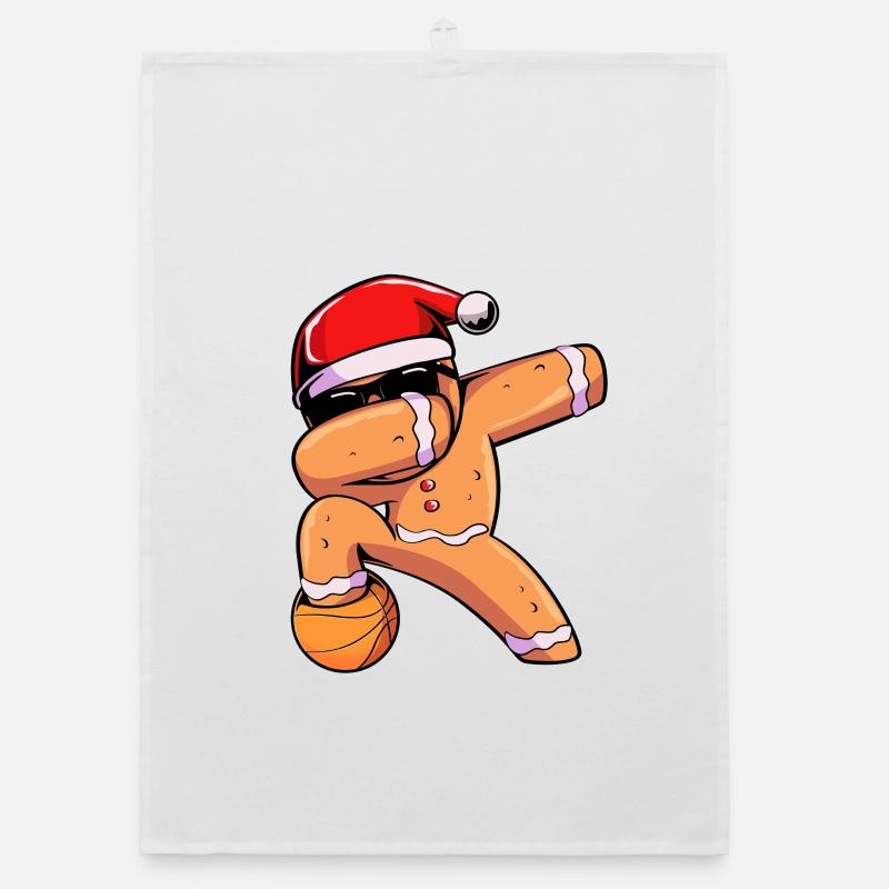 Gingerbread Christmas Gingerbread Man Gingerbread Organic dish towel