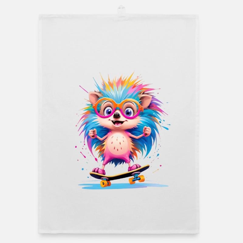 Pate colorée hérisson Torchon bio