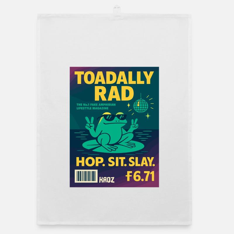 Magazine Grenouille Disco Rad Toadally Torchon bio