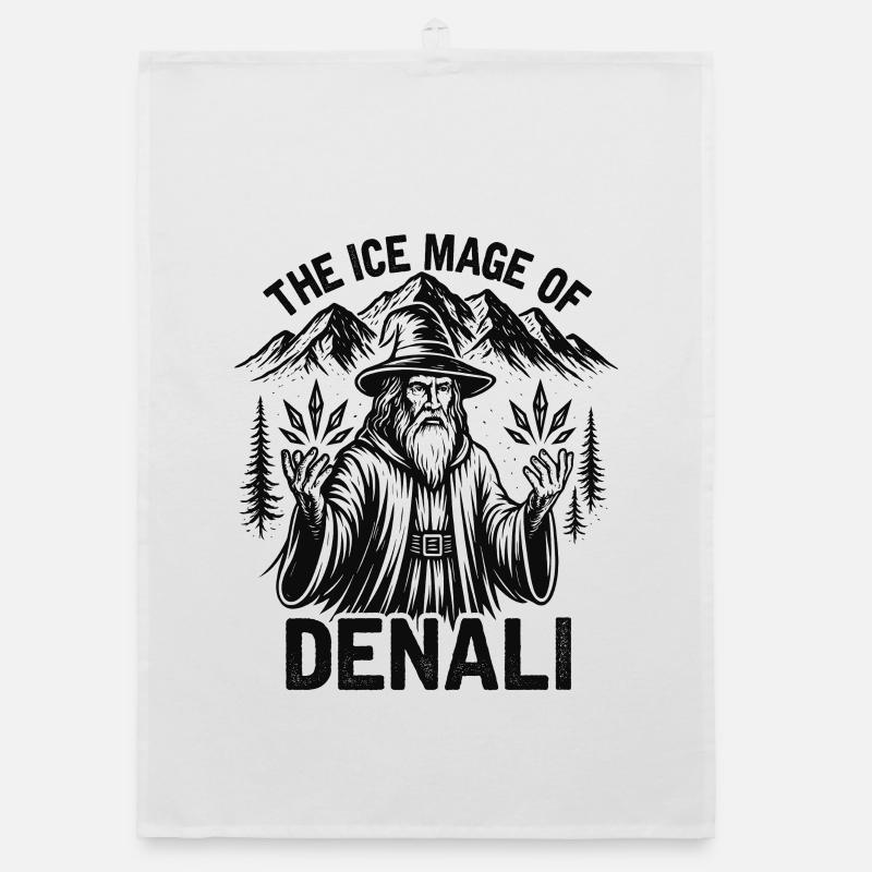 Der Eiszauberer von Denali Organic Geschirrtuch
