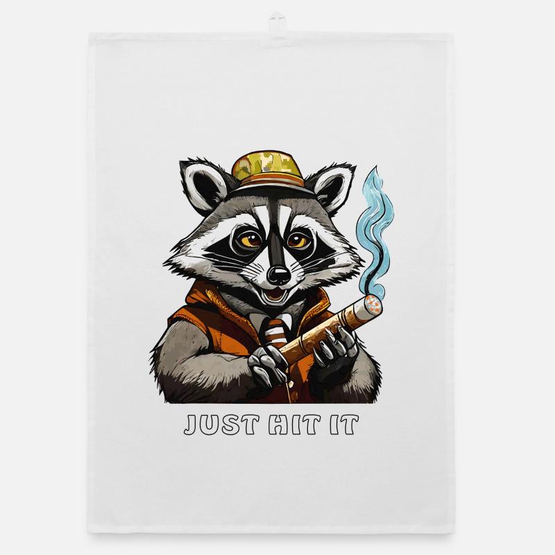 WASCHBÄR JOINT JUST HIT IT Organic Geschirrtuch