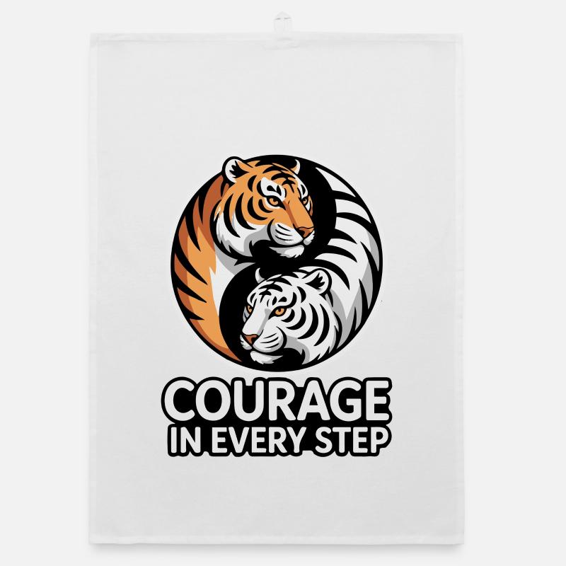 Le courage à chaque pas Tiger Torchon bio