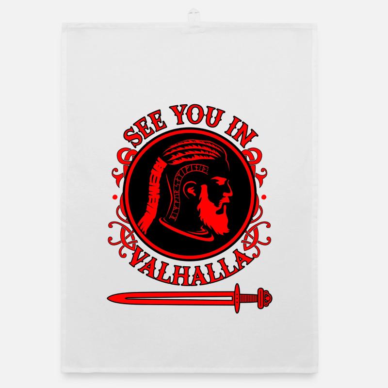 Rendez-vous au Valhalla Warrior Torchon bio