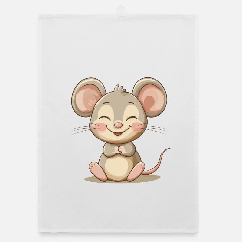 mouse Organic dish towel
