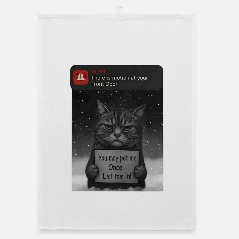 Cat a un message pour vous - Funnier Torchon bio