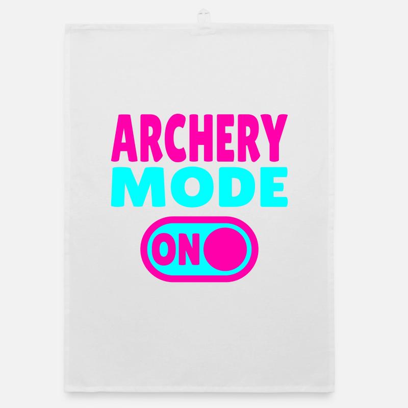 Mode tir à l’arc activé Torchon bio