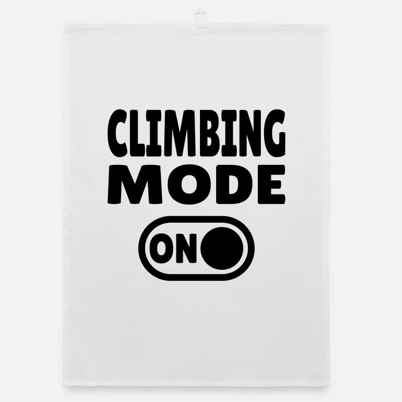 Mode d’escalade activé – Style Boulder & Kletter Torchon bio