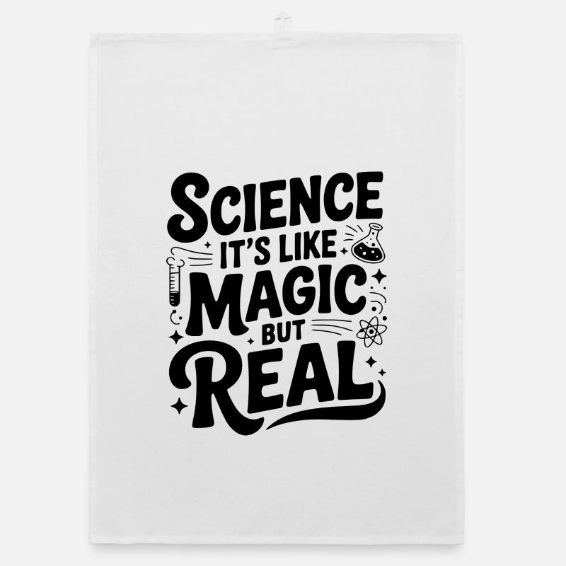 Science It’s Like Magic but Real Organic dish towel