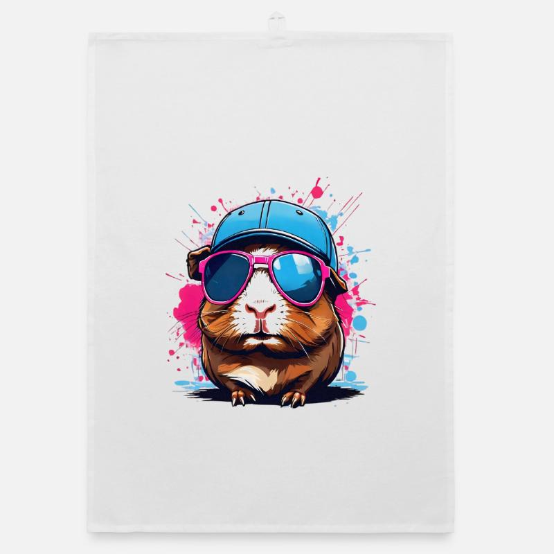 Lunettes de soleil cochon d’Inde Torchon bio