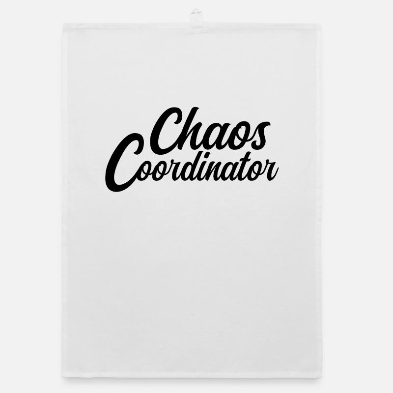 The Chaos Coordinator - Everything under control Organic dish towel