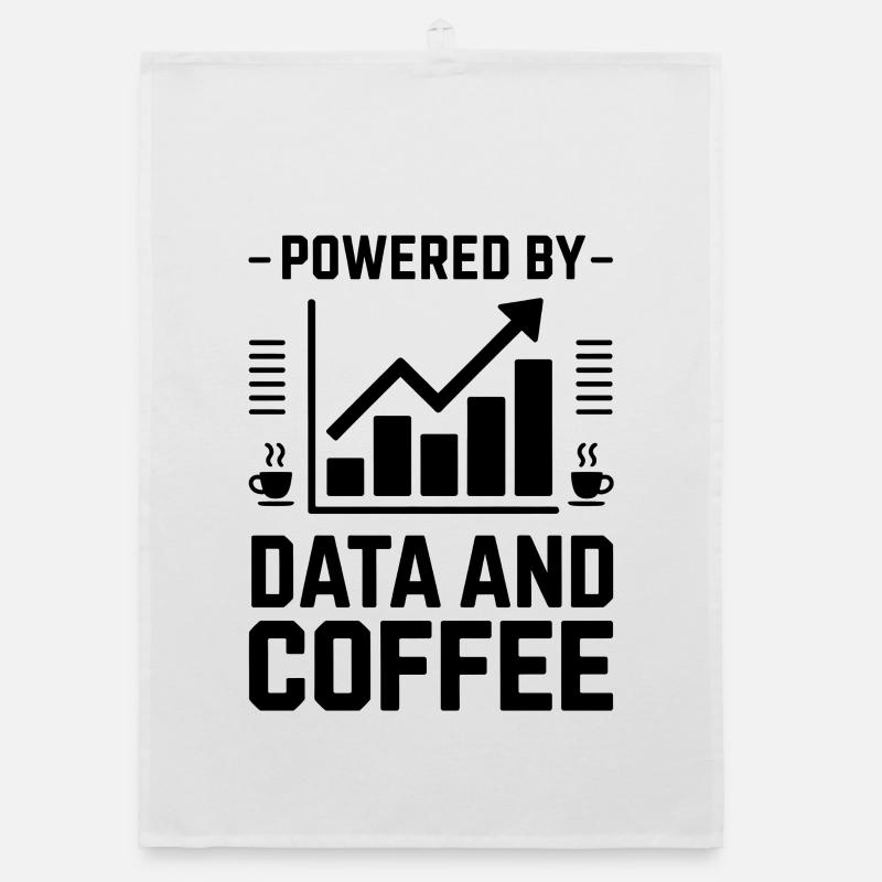 Data Analyst Saying Funny Data Analyst Gift Organic dish towel