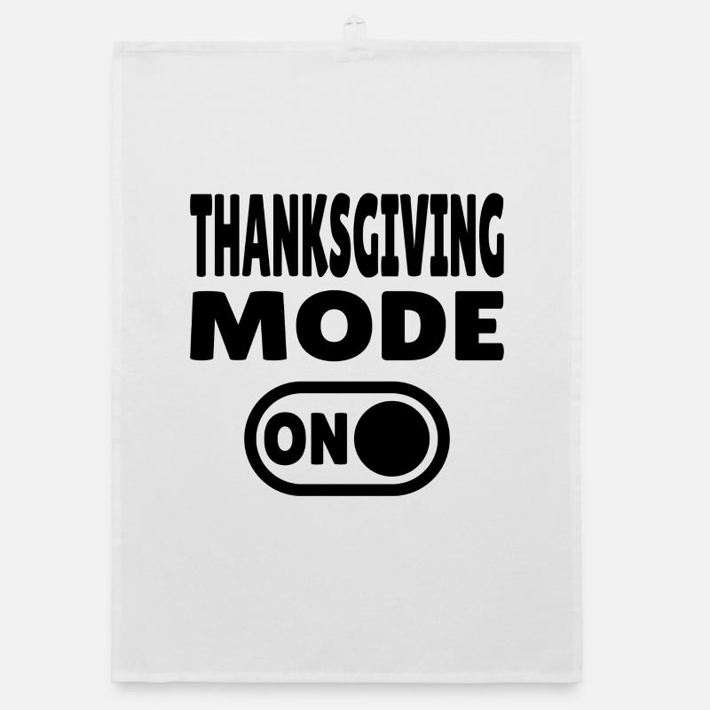 Mode Thanksgiving activé Torchon bio