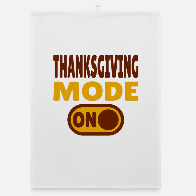 Mode Thanksgiving activé Torchon bio