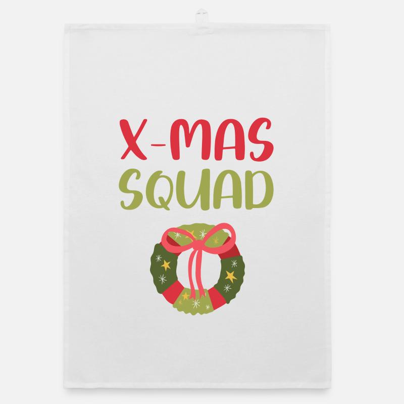 X-Mas Squad Organic dish towel