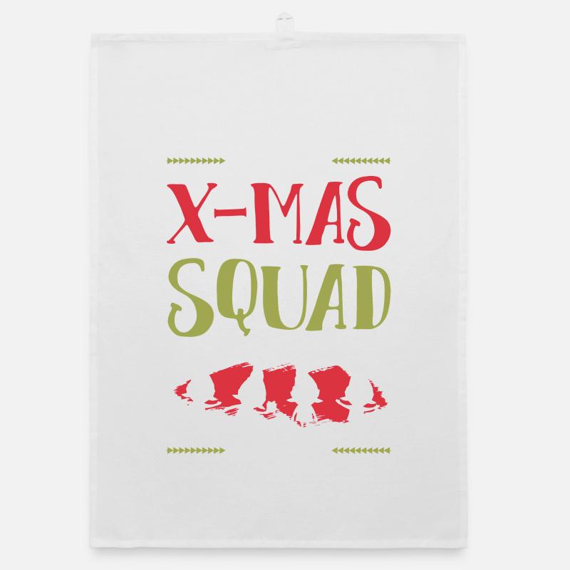 X-Mas Squad Organic Geschirrtuch