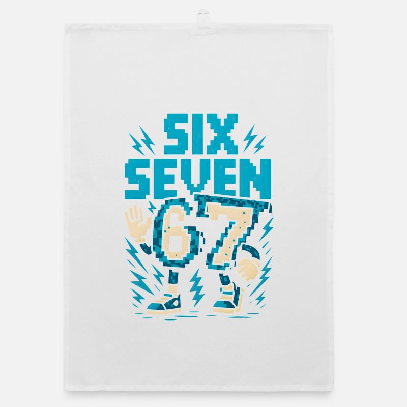 Flash rétro de 67 pixels Torchon bio