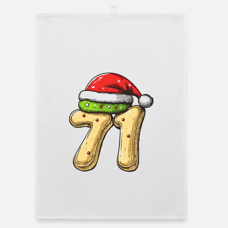 71 Numéro Biscuit Noël Torchon bio