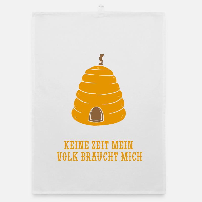 No time my colony needs me bee beekeeper Organic dish towel