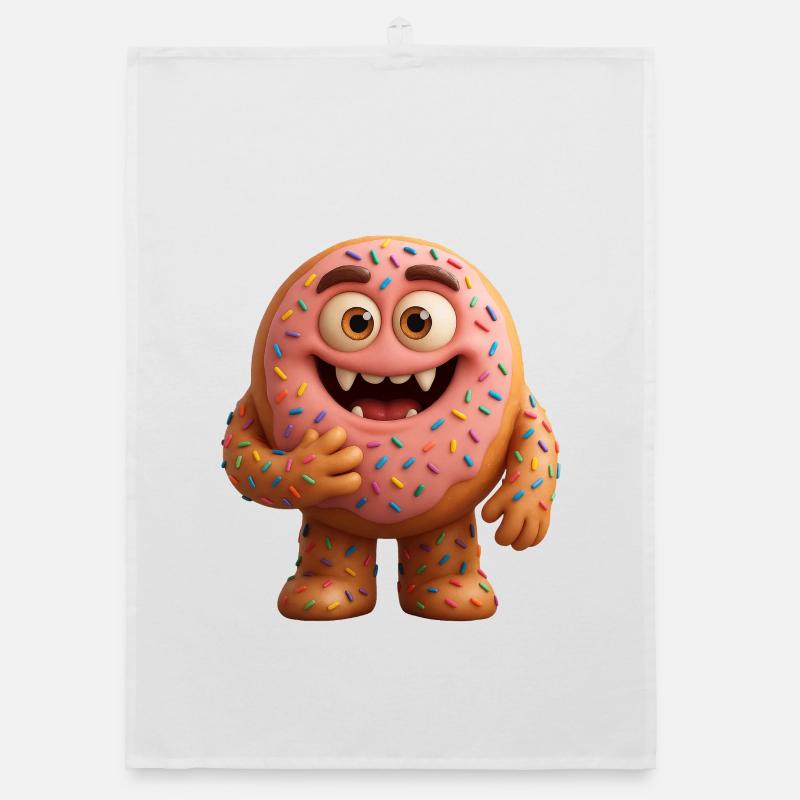 Donut Organic Geschirrtuch