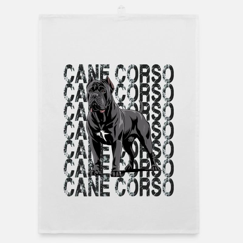 Cane Corso Lover Design Torchon bio