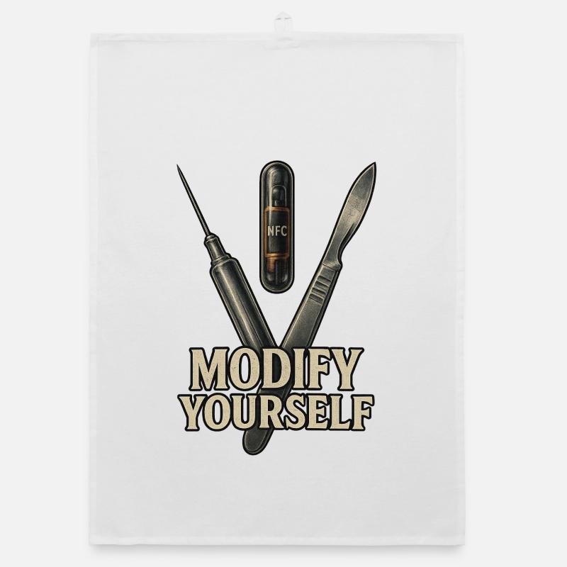 Modify yourself Organic dish towel