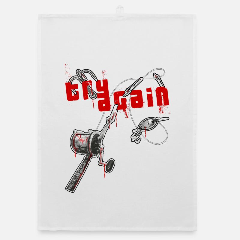 Angling Organic dish towel