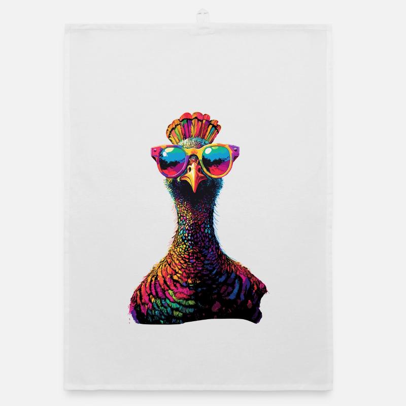 Dinde Poules Oiseaux Dinde Torchon bio