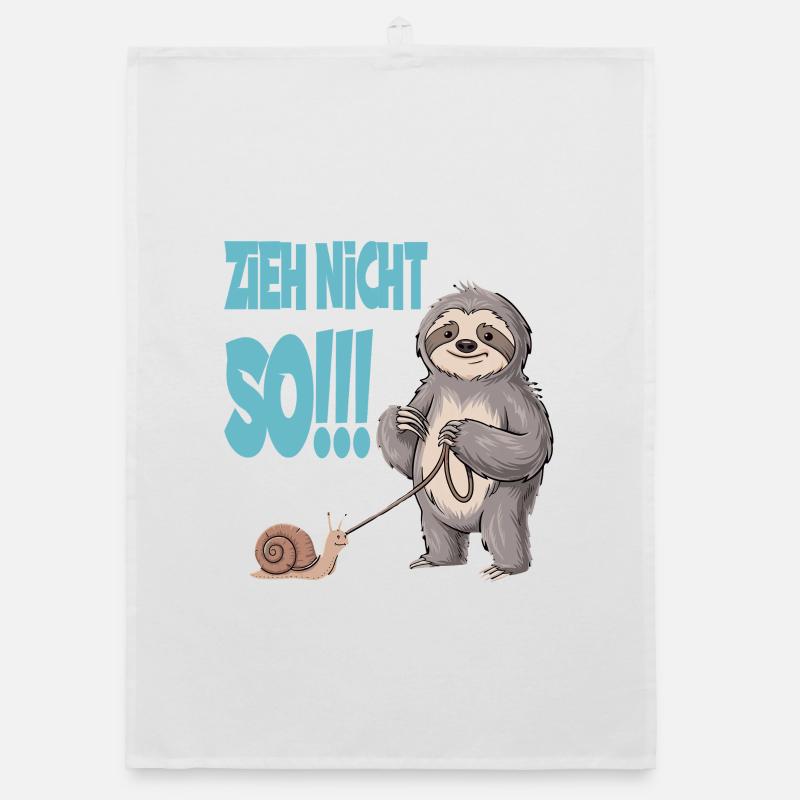 Don't pull so sloth with snail funnier Organic dish towel