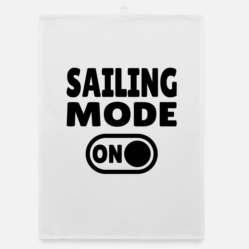 Sailing Mode On - Sailing Active Organic dish towel