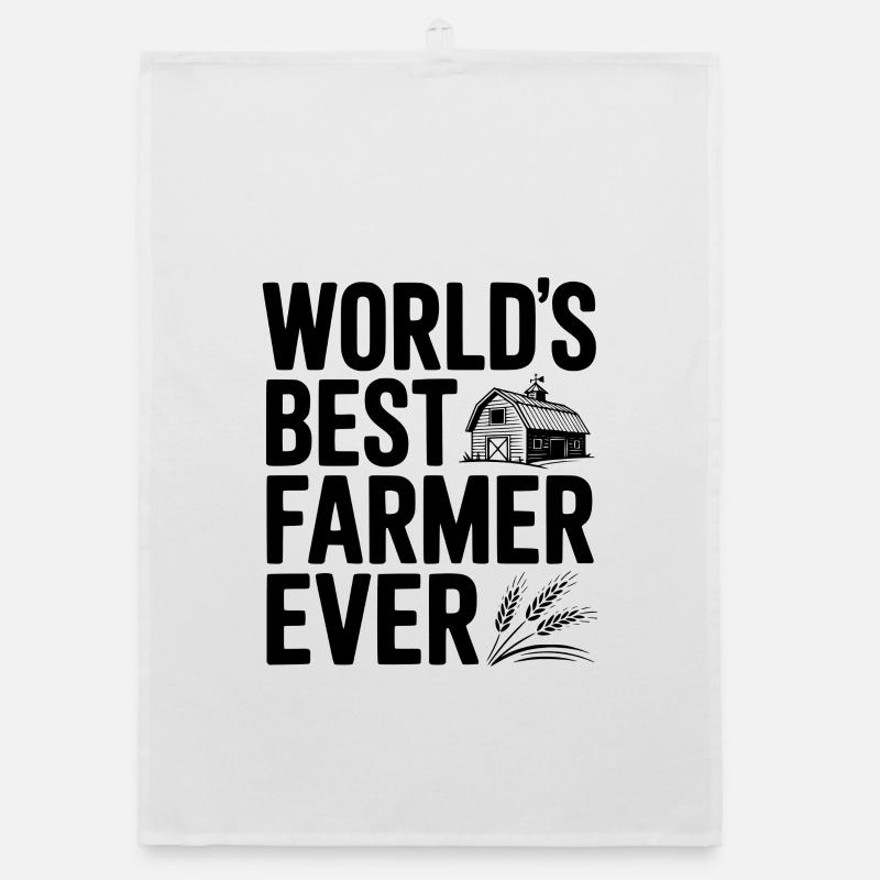 Der beste Bauer aller Zeiten Organic Geschirrtuch