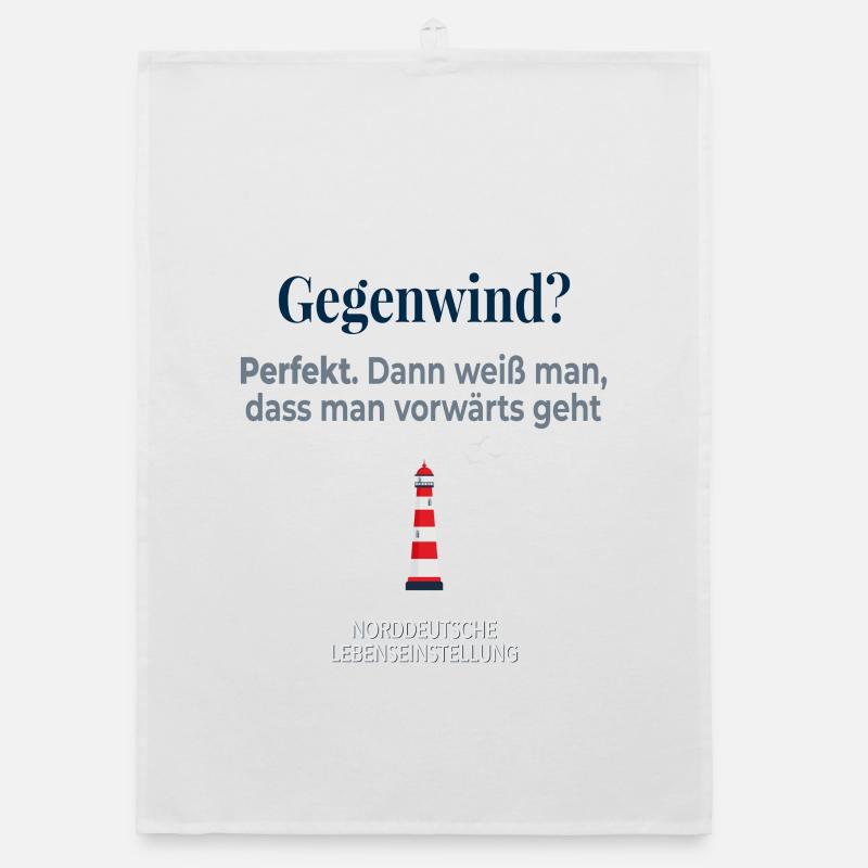 Headwind? Perfect – Let's move forward! Organic dish towel