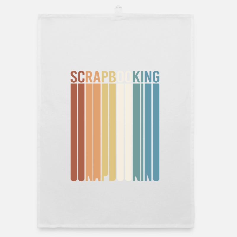 Scrapbooking Scrapbook Organic Geschirrtuch