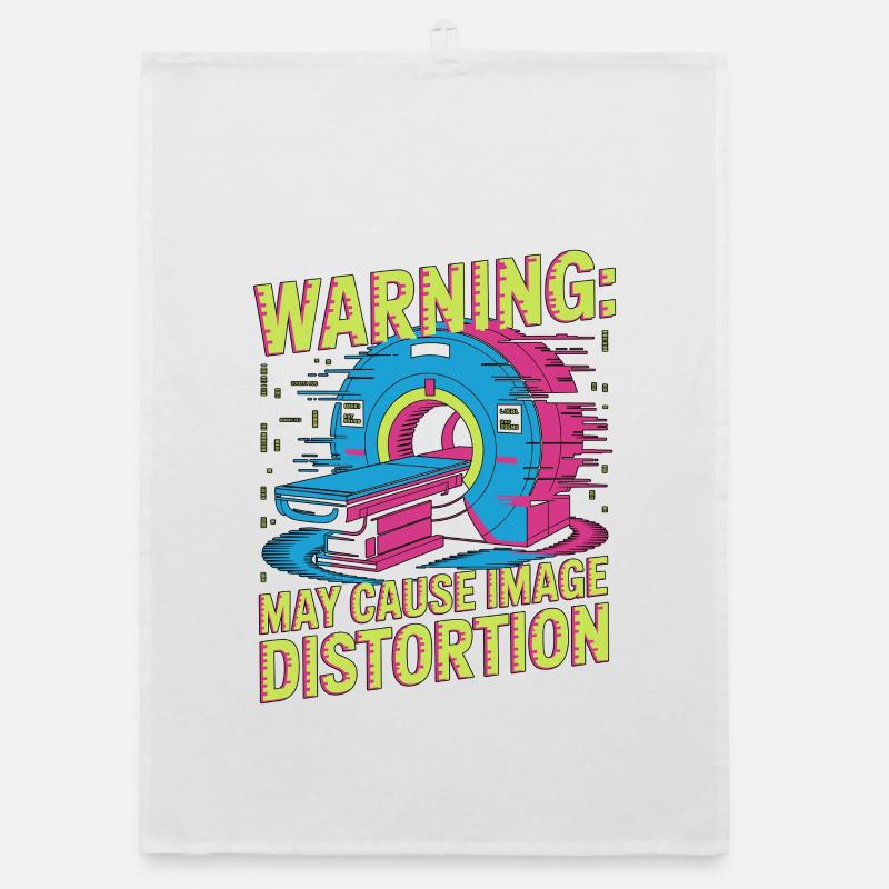 MRI Tech Warning May Cause Image Radiologic Organic dish towel