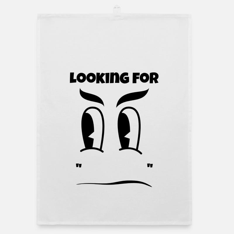 Looking for "Dein Text" hier Organic Geschirrtuch