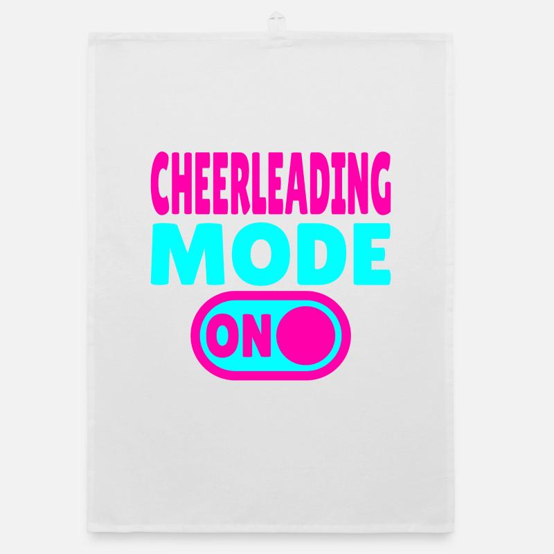 Mode cheerleading activé - Cheerleaders Torchon bio