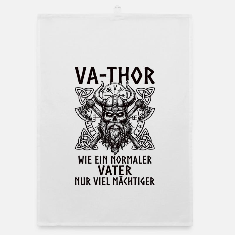 VA-THOR – Comme un père, mais plus puissant Torchon bio