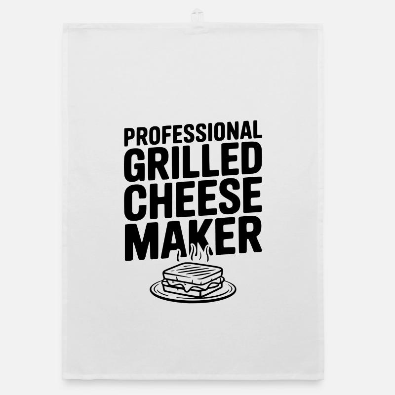 Professional Grilled Cheese Maker Organic dish towel