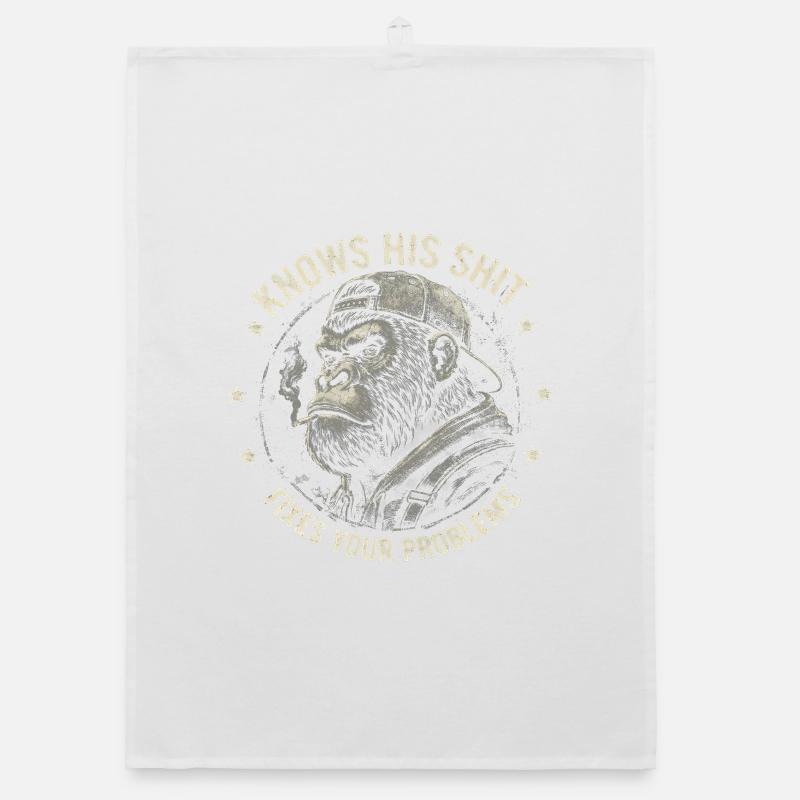Gorilla Fixer: Problem-Solver Attitude Organic dish towel