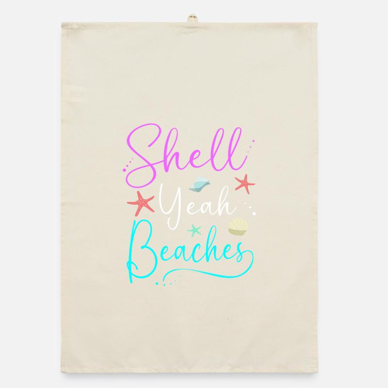 Shell collector shell Organic dish towel