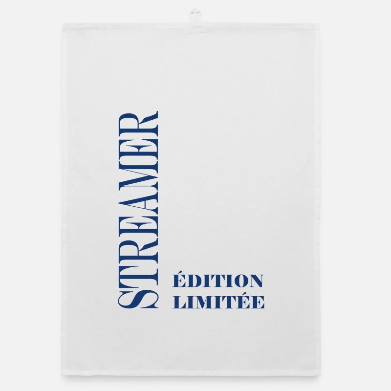 streamer Edition Limitee Serif Bleu Torchon bio