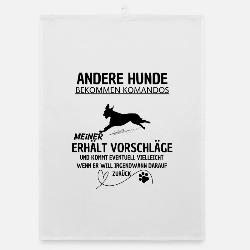 Des commandes ? Non. Accepter des suggestions ? Peut-être Torchon bio