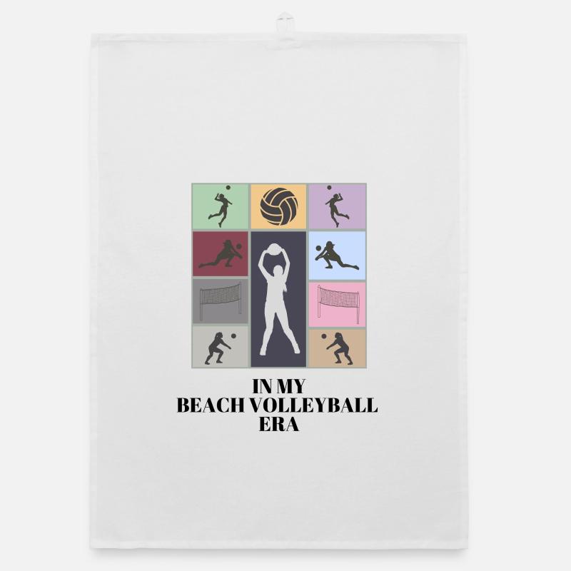 À mon époque de beach-volley Torchon bio