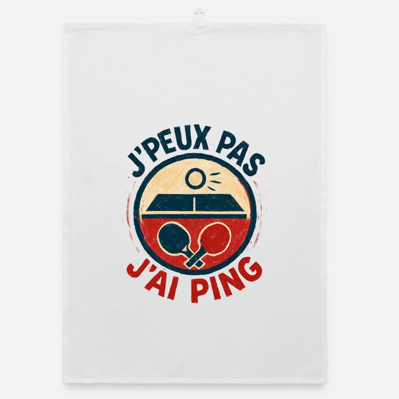 I can't I Ping Organic dish towel