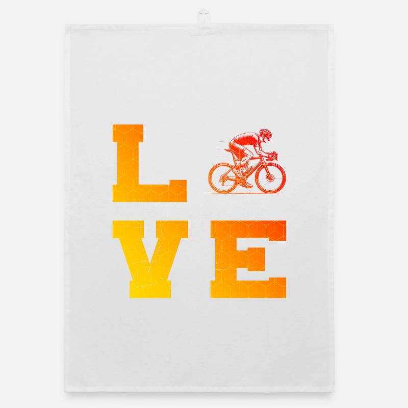 Message clair sur le vélo de route Torchon bio