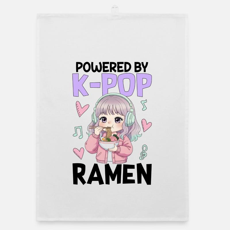 Propulsé par des ramen K-Pop Torchon bio