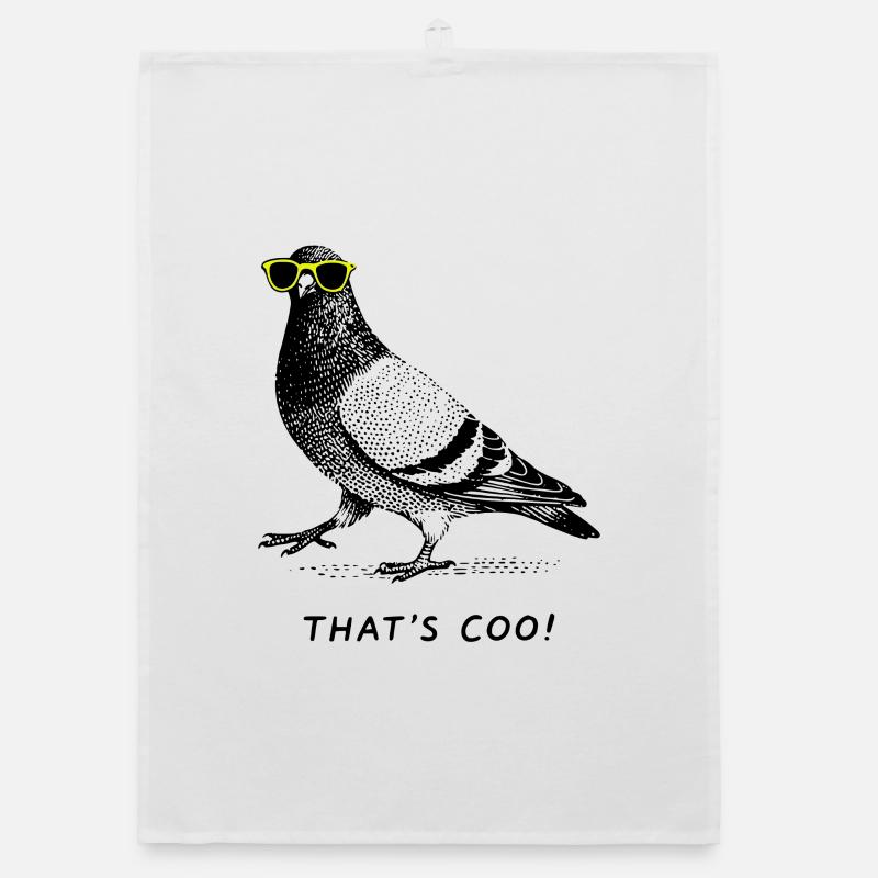 C’est Coo - Cool Pigeon Torchon bio