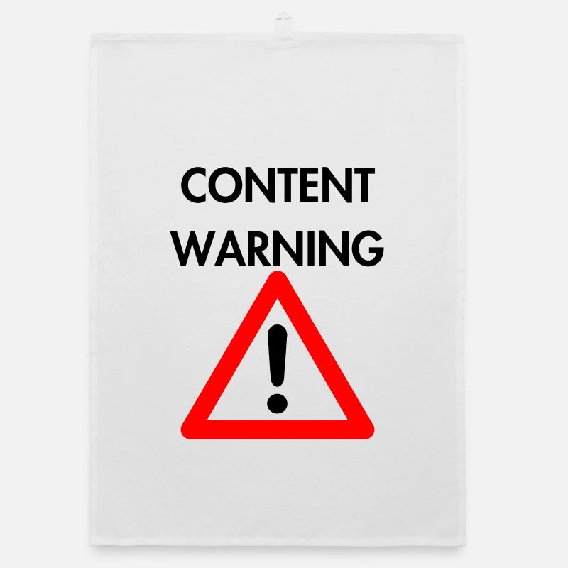 Content Warning Organic dish towel